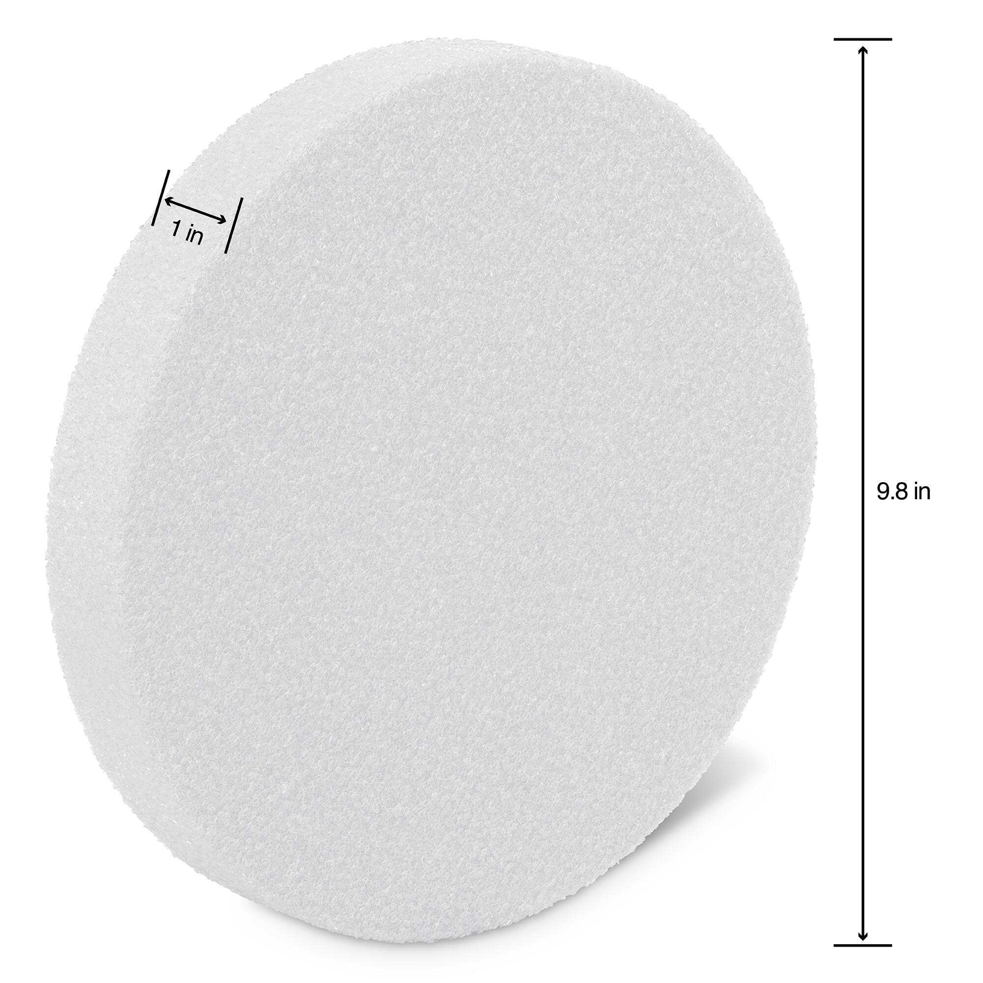 FloraCraft® 9.75" White CraftFōM® Disc